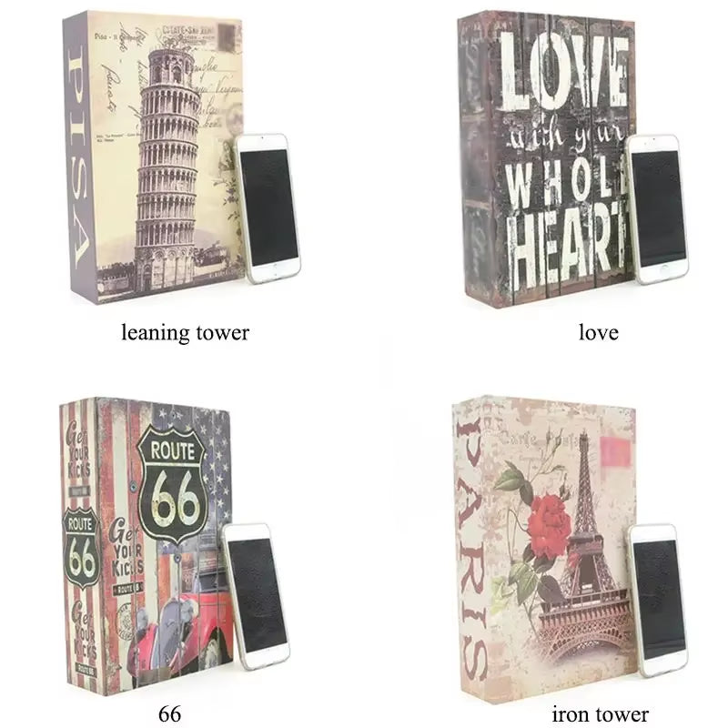 Password Security Safe Lock Cash Money Coin Storage Key Locker Kid Gift Security Mini Dictionary Safe Box Book Money Hide Secret