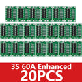 3S 4S 40A 60A Li-Ion Lithium Battery Charger Protection Board 18650 BMS for Drill Motor 11.1V 12.6V/14.8V 16.8V Enhance/Balance