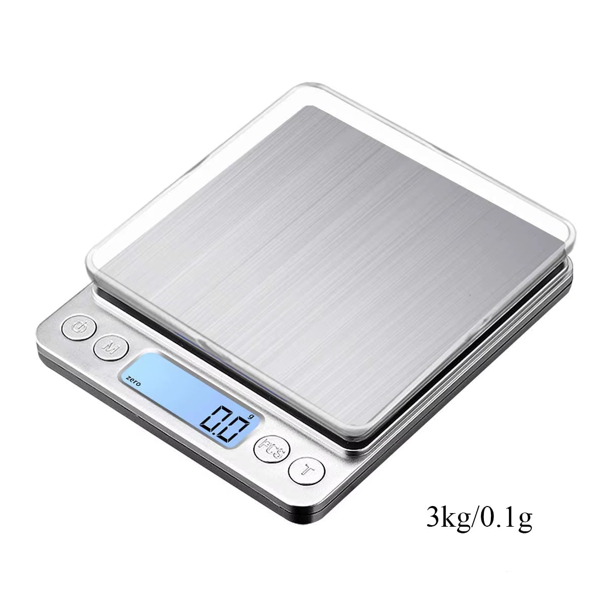Digital Kitchen Scale 3000G/ 0.1G Small Jewelry Scale Food Scales Digital Weight Gram and Oz Digital Gram Scale with LCD/ Tare - Avidor